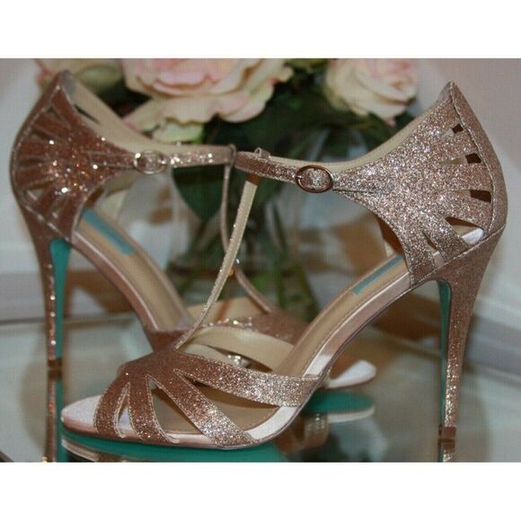 Betsey Johnson Shoes - Blue By Betsey Johnson Women's 9.5 Tee Champagne heels